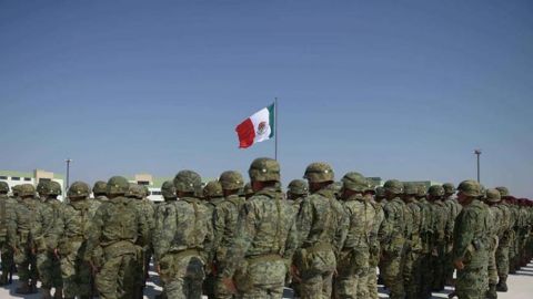 AMLO celebra el 107 aniversario de la creación del Ejército mexicano