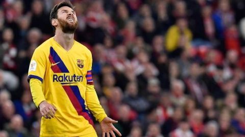 Messi ve raro el caso de redes sociales del Barcelona