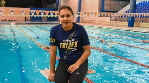 Busca Emilia Millán pase a Mundial universitario en triatlón