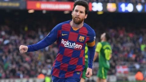 Con póker de goles de Messi, Barcelona derrota al Eibar