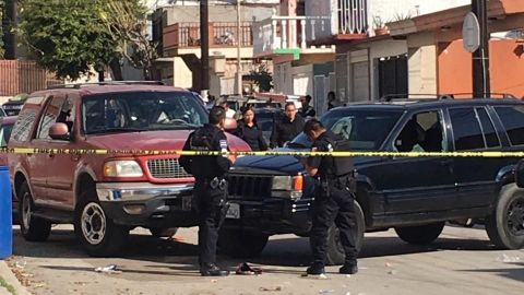 Balacera en Otay, al parecer una persona sin vida
