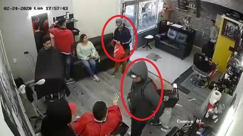 VIDEO: Asaltan barbería en Zona Centro de Tijuana