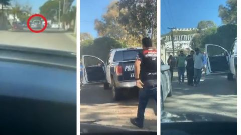 VIDEO: Vecinos se unen para detener a ladrón de autos en Playas de Tijuana