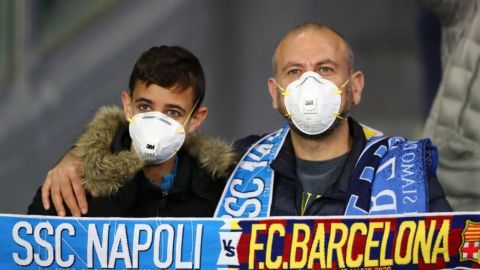 Primer caso de coronavirus de un futbolista en Italia