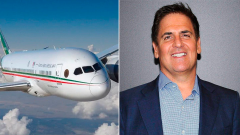 Empresario Mark Cuban no compró el avión presidencial: Forbes