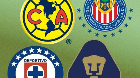 Cruz Azul, América, Pumas y Chivas; orden en el caos