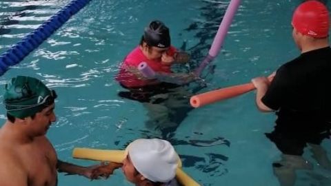 Arranca Imdet con éxito programa  gratuito acuático Salvando vidas