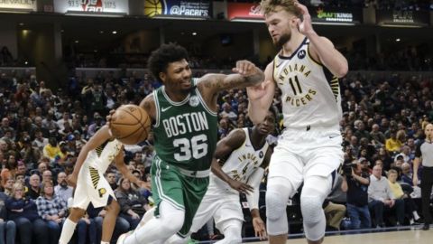 Celtics vencen a Pacers y aseguran boleto a playoffs
