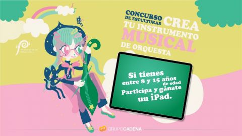 Concurso de esculturas: Crea tu propio instrumento musical de orquesta 2020