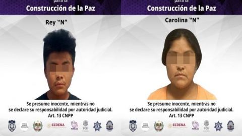 Detienen a madre y tío, presuntos feminicidas de una menor en Morelos