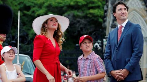 Sophie Trudeau, esposa del primer ministro de Canadá dio positivo al coronavirus