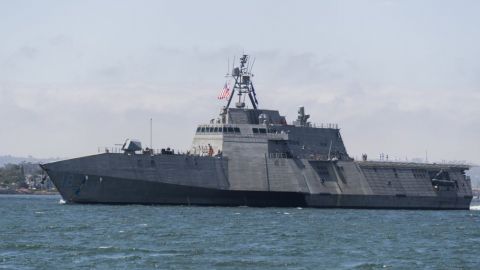 Barco de la armada de EE.UU. en San Diego será un hospital provisional