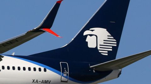 Aeroméxico anuncia reducción de vuelos internacionales