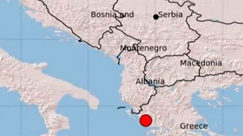 Un terremoto de magnitud 5,7 sacude Grecia cerca de la frontera con Albania