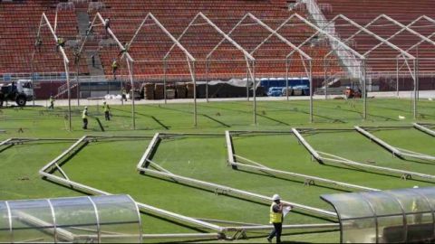 Convierten estadio del Sao Paulo en hospital por Covid-19