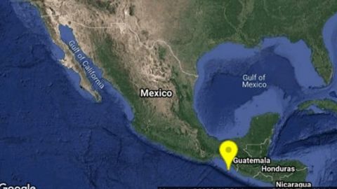 Se registra sismo de 5.1 grados en Chiapas