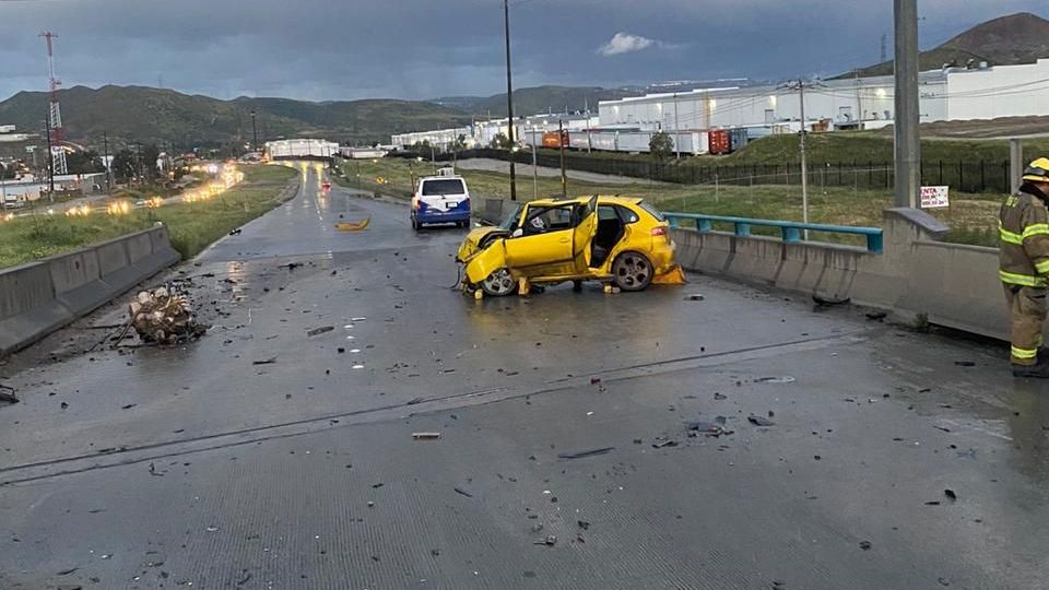 Hubo 20 accidentes viales en Tijuana por la lluvia