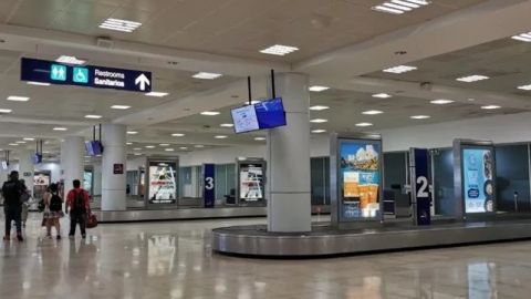 Cierran parcialmente el aeropuerto de Cancún