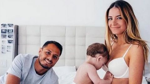 Javier "Chicharito" Hernández y Sarah Kohan esperan su segundo hijo