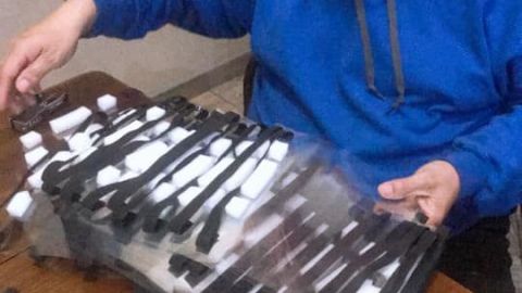 Producen insumos para la salud alumnos de ''La Lázaro''