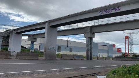 Cerrarán autopista en Rosarito por remoción de puente patonal