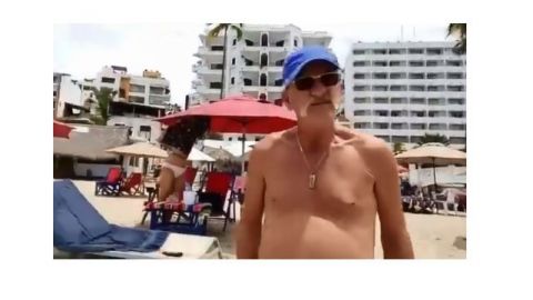 VIDEO: Agreden a reportera por exhibir a turistas vacacionar en contingencia