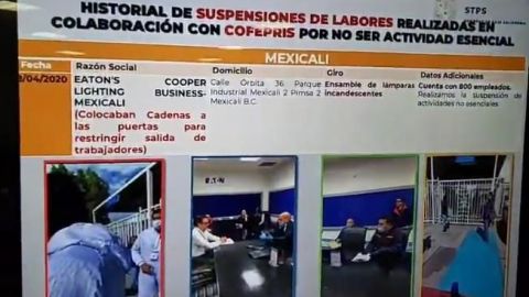 Suben casos de COVID-19 en BC, suspenderán labores en empresas