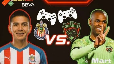 Chivas rescata el empate ante Juárez en la eLiga MX