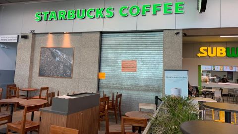 Videos y fotos : Clausuran negocios en Aeropuerto de Tijuana