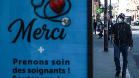 Francia roza los 18.000 muertos pero persiste la bajada de hospitalizados