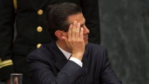 Rastrean cuentas de Peña Nieto y su familia, AMLO niega estar detrás de eso.