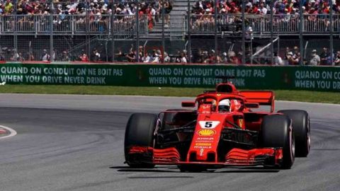 A Vettel no le gusta competir frente a tribunas vacías
