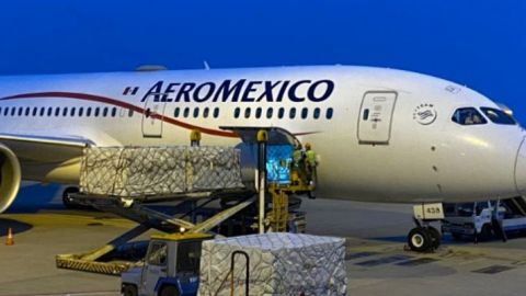 Llega a México tercer cargamento de China con insumos médicos