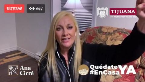 Se presenta Ana Cirré en concierto virtual en Tijuana
