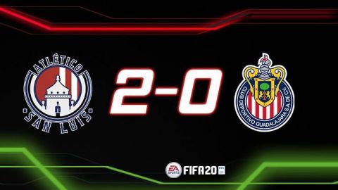 Chivas pierde ante San Luis en la eLiga MX
