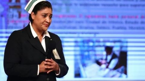 Fabiana Zepeda, jefa de enfermeras, pide respeto para el gremio