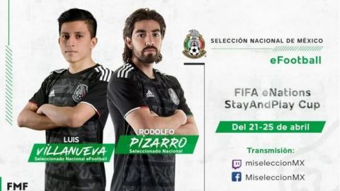 Rodolfo Pizarro representará a México en torneo de eSports
