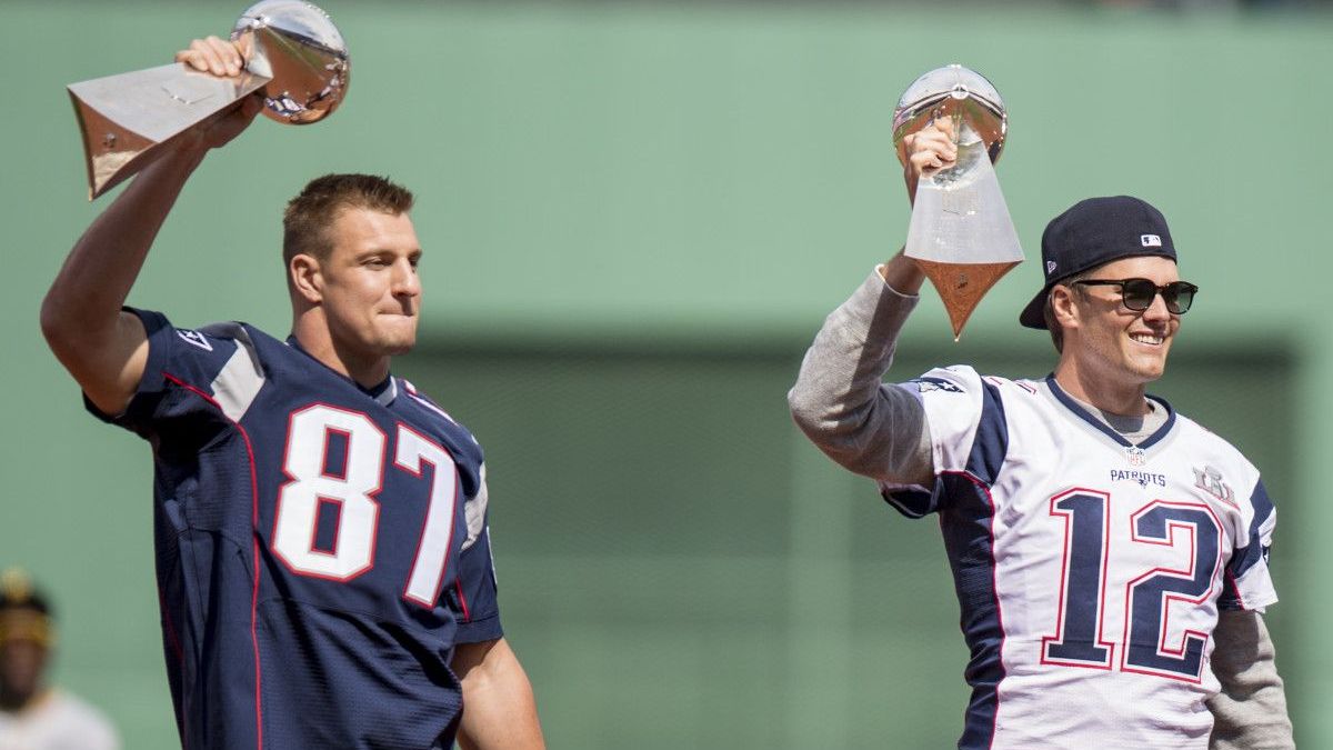 Rob Gronkowski Cambiado A Tampa Bay Para Jugar Con Tom Brady