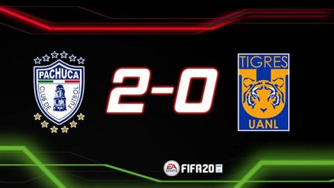 Pachuca derrotó a Tigres en la eLiga MX