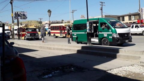 Luce semi-desierto el paradero de la 5 y 10