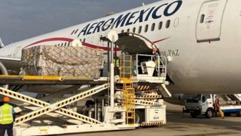 Llegará quinto vuelo con insumos médicos de China a México