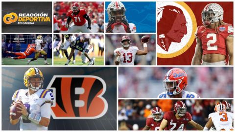 Reacción Deportiva en Cadena: El Top 10 del Draft NFL 2020