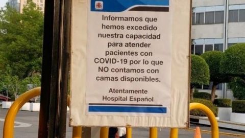 Se satura el primer Hospital en México para atender a pacientes de COVID-19