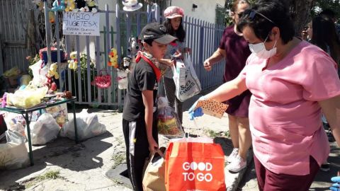 Alexis, ofreció juguetes a cambio de despensa