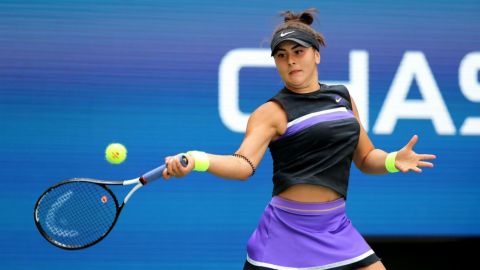 Tenista Bianca Andreescu lamenta cancelación de torneos