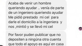 Le roban celular a mamá del niño que cambió juguetes por despensa