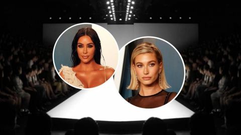 Kim Kardashian y Hailey Bieber realizarán desfile de modas en sus casas