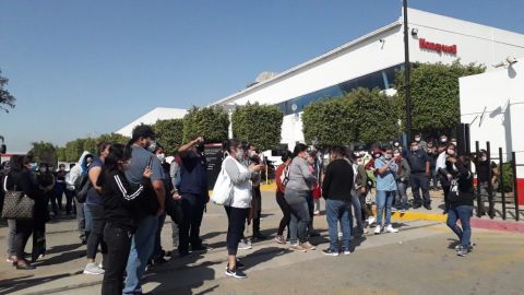 Empleados de Honeywell exigen seguridad ante pandemia