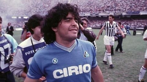 Diego Maradona, el ídolo del Nápoli