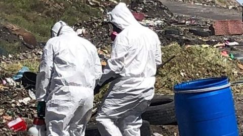 Retiran desechos de hospital en La Rumorosa